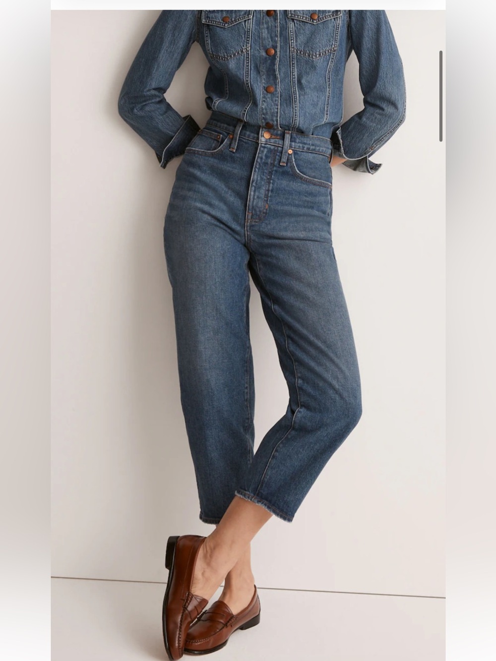 Madewell Balloon Jean Ellisboro Wash NG265